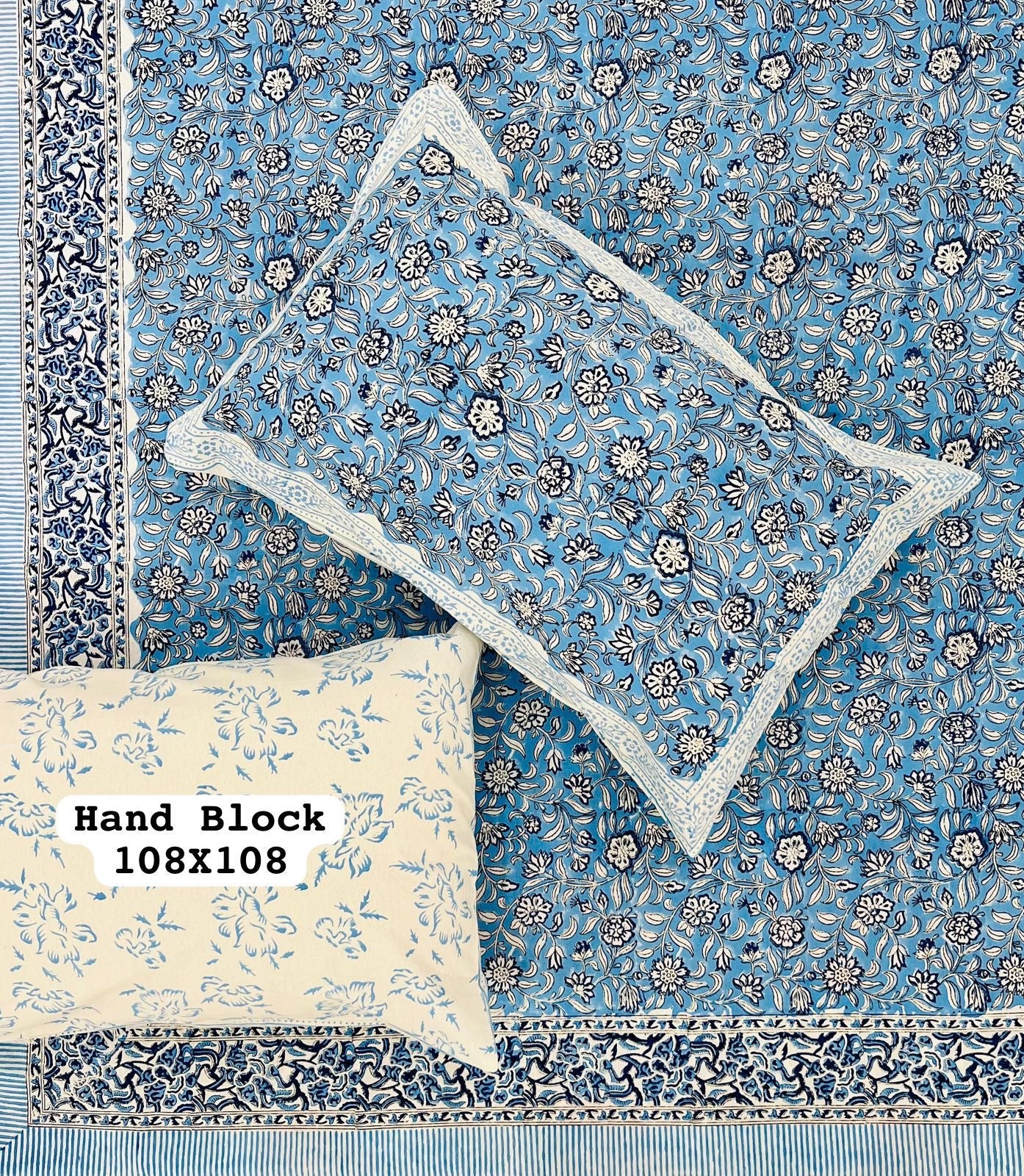 Block Print Cotton Bedcovers
